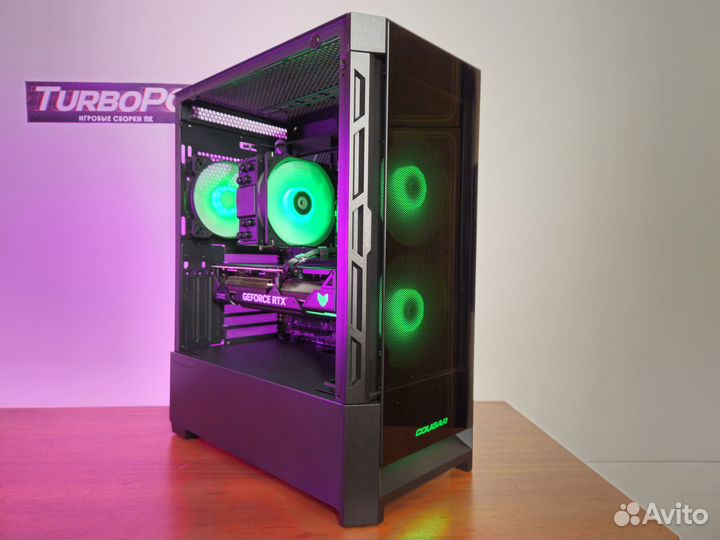 Игровой компьютер Intel i5 12400 и RTX 4060 TI