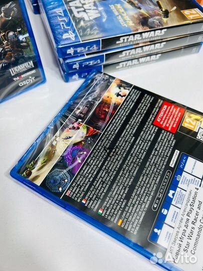 PS4 Star Wars Racer and Commando Combo