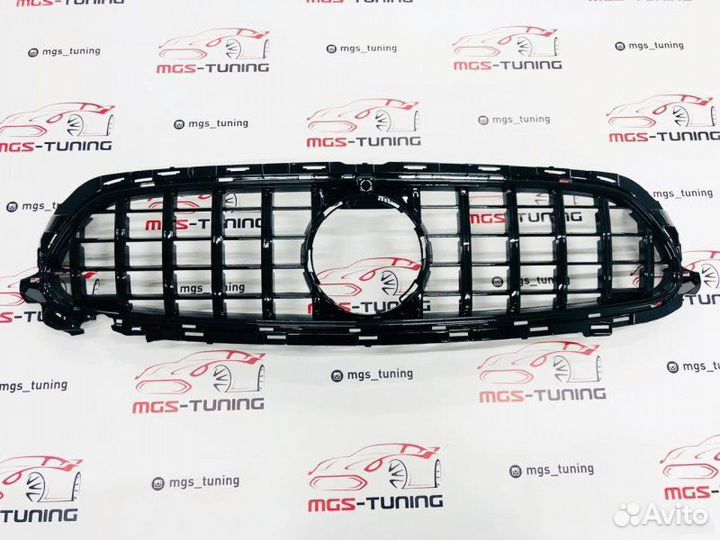 Решетка Mercedes E-class 213 рестайлинг GT Black