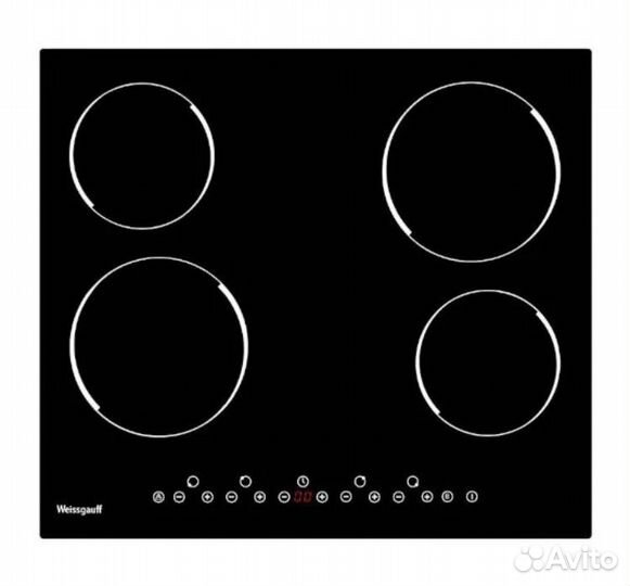 Электрическая варочная панель weissgauff HV 640 B