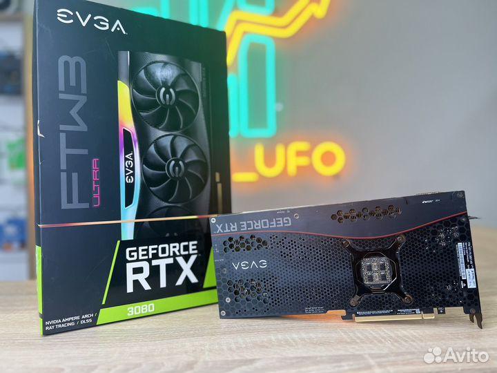 Видеокарта evga GeForce RTX 3080 FTW3 ultra gaming