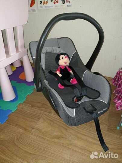 Детская автолюлька Мишутка до 9 кг