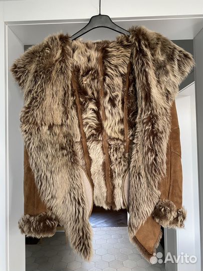 Дубленка женская натуральная 44