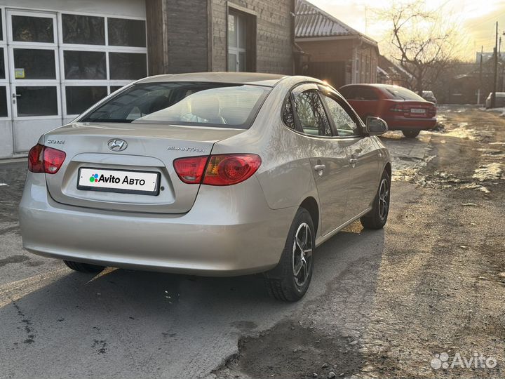 Hyundai Elantra 1.6 AT, 2008, 225 400 км