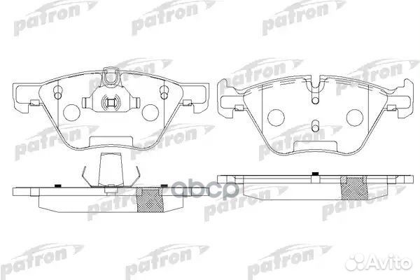 Колодки тормозные дисковые передн BMW: 3 05, 3
