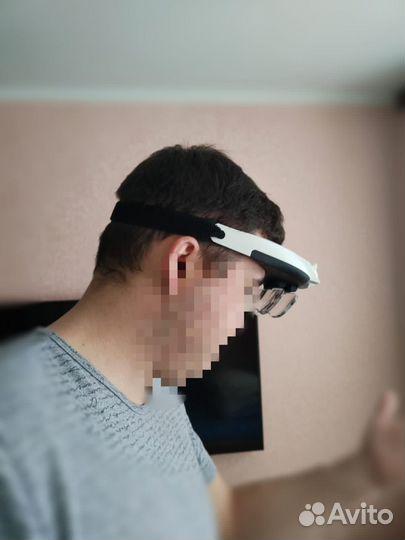 Лупа налобная