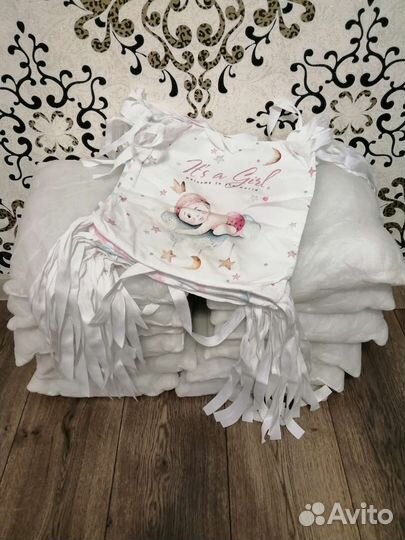 Бортики в детскую кроватку