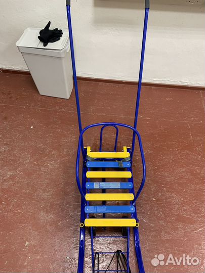 Детские санки с колесами