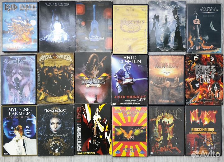 Музыкальные cd диски и DVD