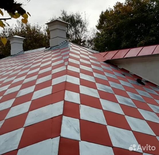 Металлочерепица, фальц, кликфальц для кровли