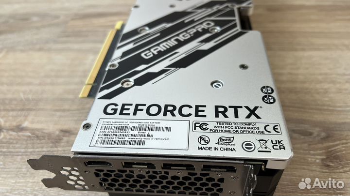 Nvidia geforce RTX 4070 Gaming Pro OC 12 Gb