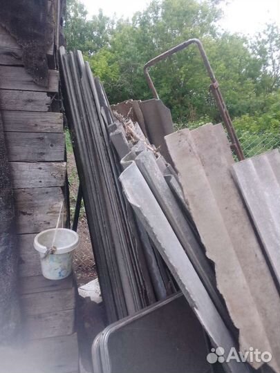 Шифер волновой бу