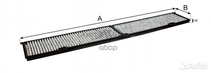 Фильтр салона угольный BMW 1.3.X1