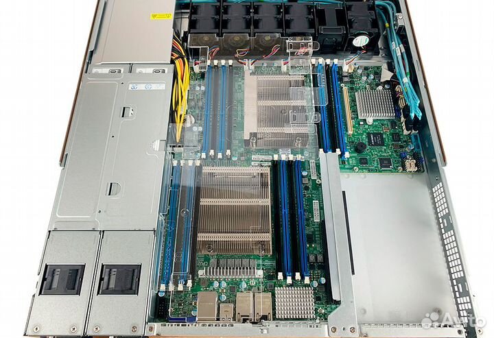 Сервер 1028R-WTR 10xSFF 2x E5-2699v3 512Gb