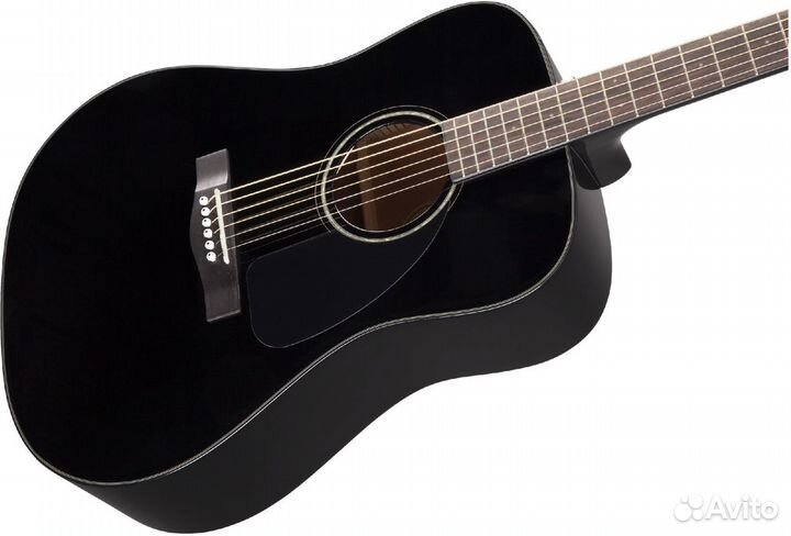 Fender CD-60 Black V3 акустическая гитара
