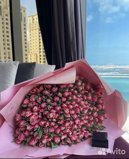 Тюльпаны к 8 марта Розы 101 51 с доставкой