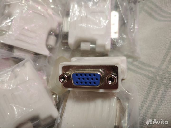 Переходник с DVI-I на VGA