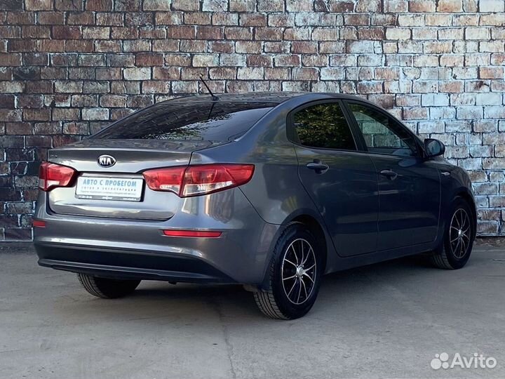 Kia Rio 1.6 МТ, 2015, 215 748 км