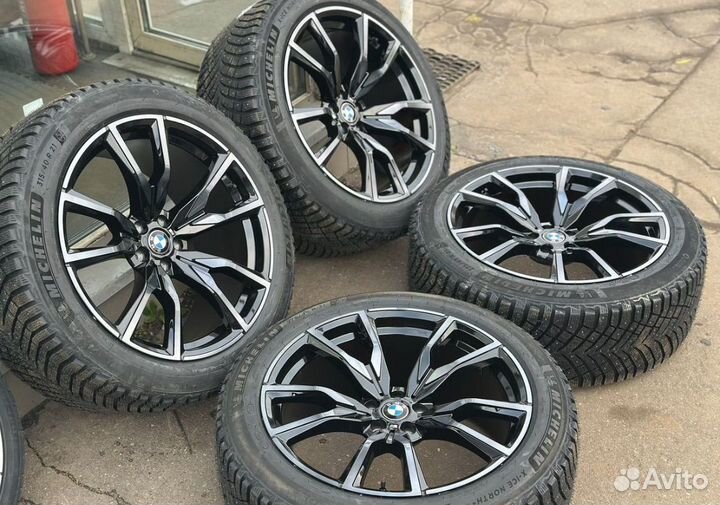 Колеса зимние R21 X5 G05 X6 G06 Michelin датчики