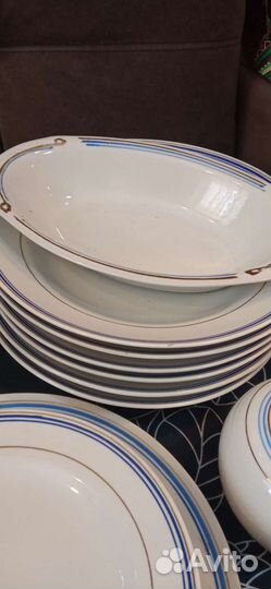 Столовый сервиз СССР Корея, 21 предмет