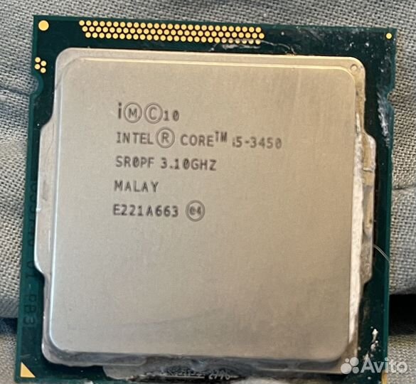 Процессор intel core i5 3450