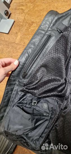 Мотокуртка кожаная harley davidson мужская L