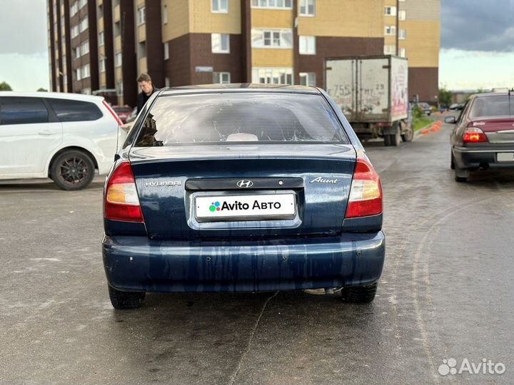 Hyundai Accent 1.5 МТ, 2006, 185 000 км