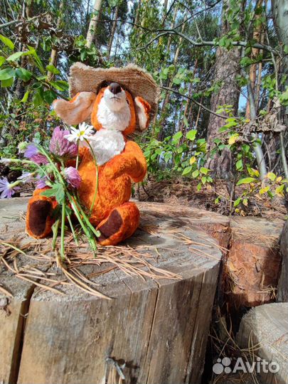 Лис в стиле тедди