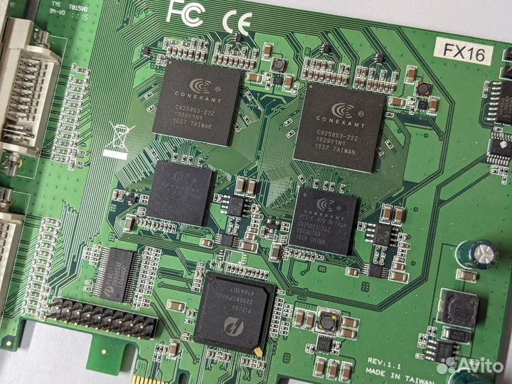 Плата видео захвата PCI-E ITV SC310N16