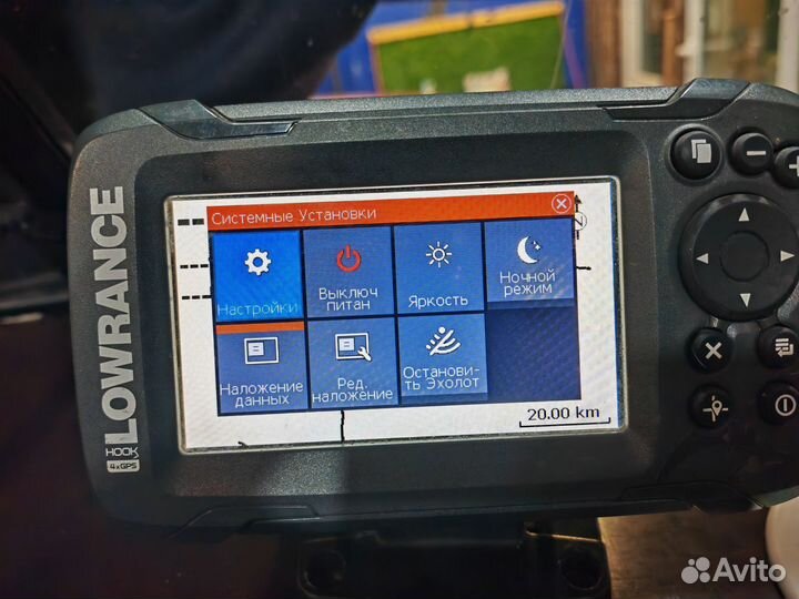 Эхолот lowrance hook 2 4x gps