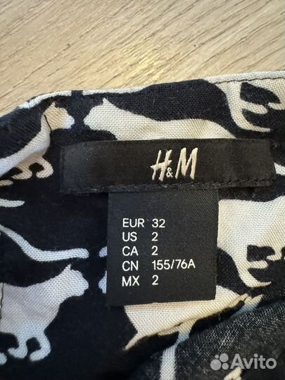 Платье H&M 32 размер