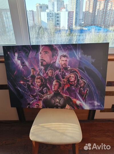 Картины интерьерные Marvel и DC