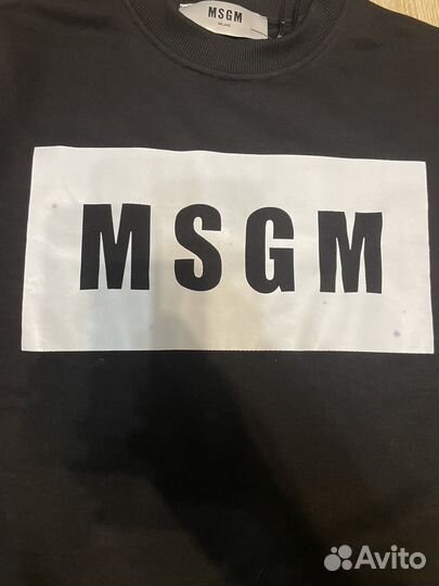 Женский свитшот msgm размер S оригинал. мсджм