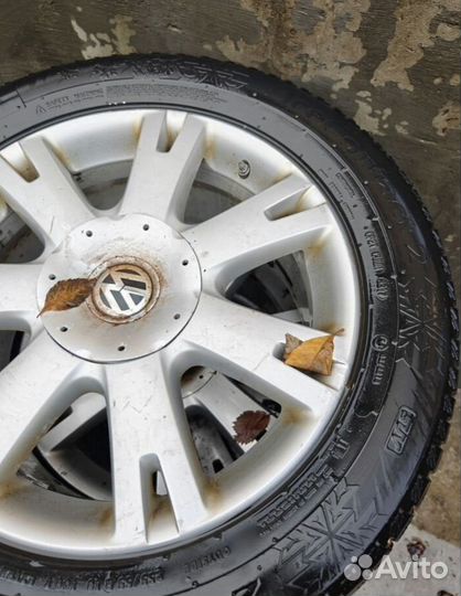 Колеса на volkswagen touareg r18 зимние