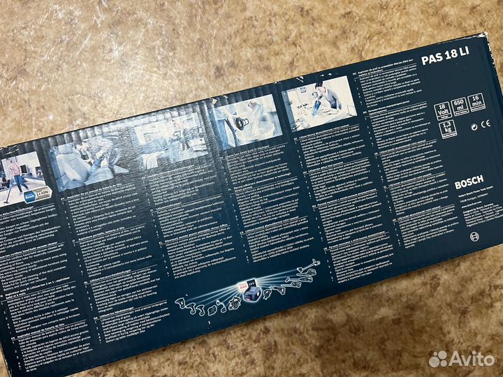 Пылесос Bosch PAS 18 Li