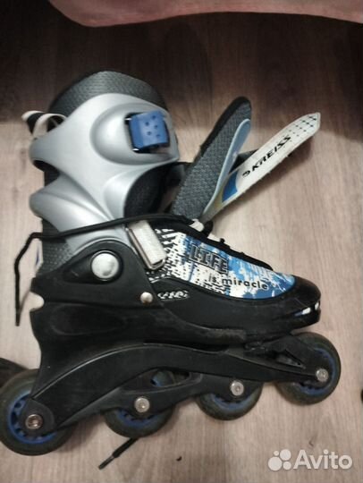 Коньки детские раздвижные