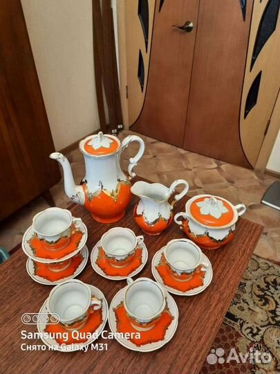 Чайный сервиз фарфор СССР