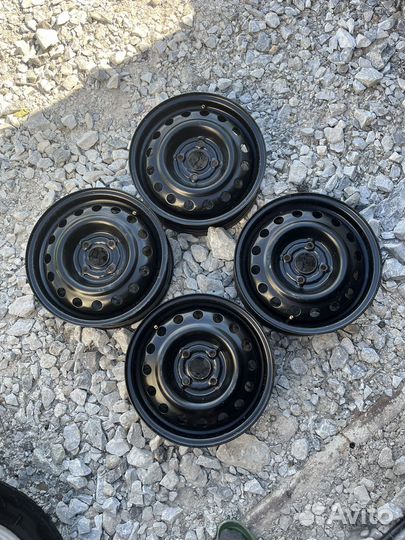 Штампованные диски r14 4 100