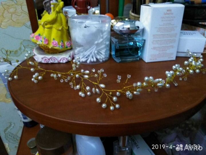 Свадебное украшение для волос