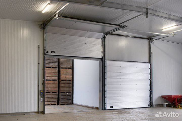 Ворота секционные на гараж
