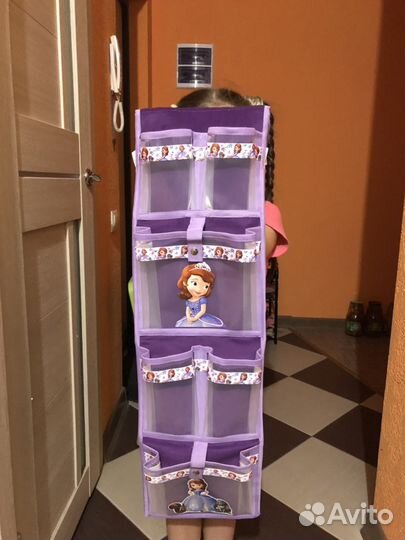 Кармашек для шкафчика в детском саду с именем Мару