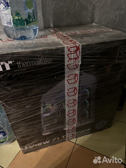 Корпус для пк thermaltake view 71 snow