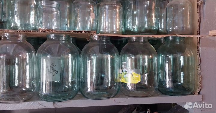 Банки стеклянные 0,5-3 литра