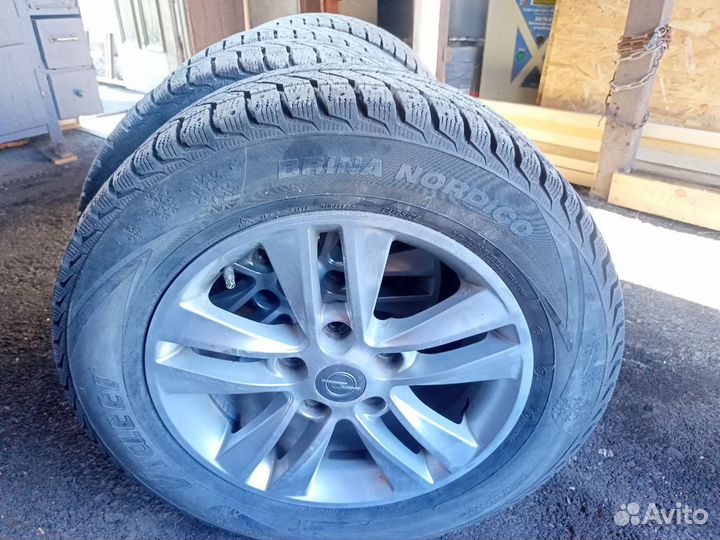 Колёса в сборе 215х60 r16 opel