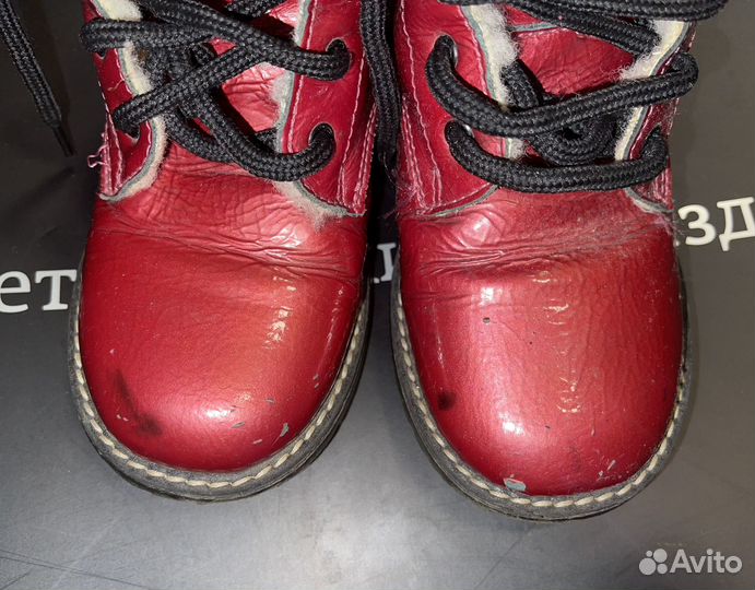 Ботинки б/у для девочки 26 размер