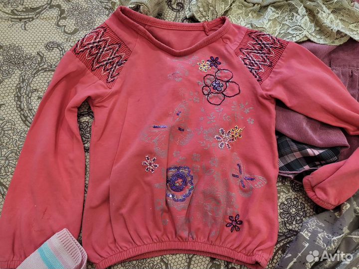 Одежда для девочки пакетом 2-4 года