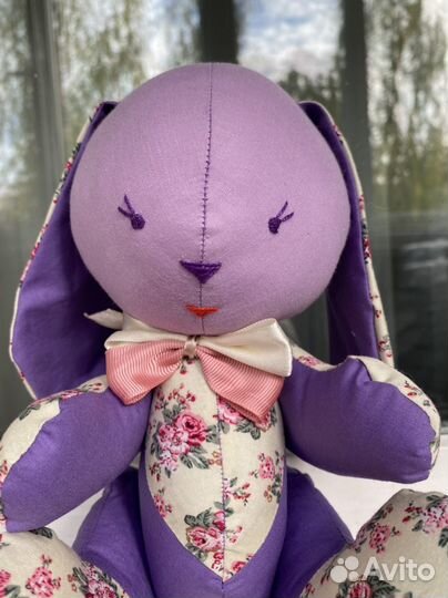 Игрушка ручной работы Зайчик тильда