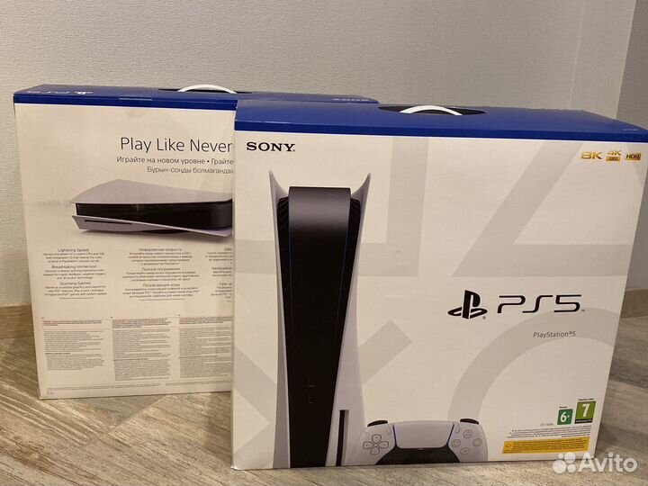 Sony Playstation 5 новые ростест