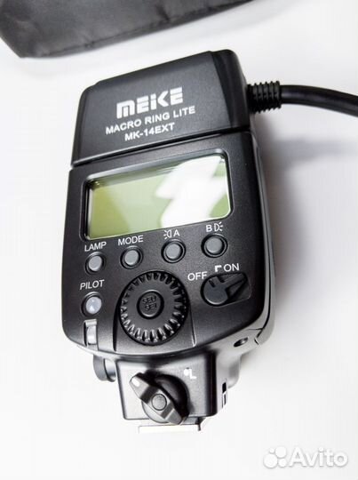 Кольцевая макро фото вспышка MK-14EXT Nikon Canon