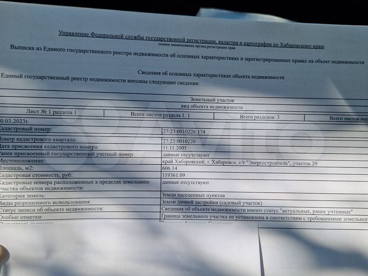 Участок 6 сот. (ИЖС)